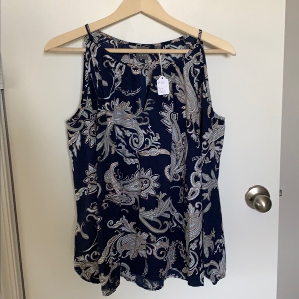 Cold shoulder blouse